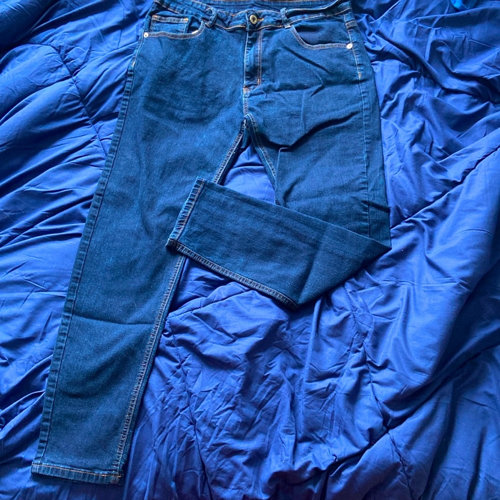 SHEIN | Dark Blue Jeans | Size 34